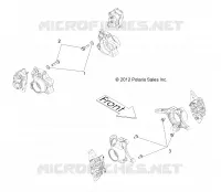 BARKE CALIPER MOUNTING