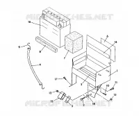 BATTERY BOX 500 SP/500 SKS (4921262126016A)