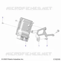 ELECTRICAL, ECU MOUNTING