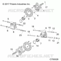 SUSPENSION, REAR CARRIER