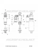 SUSPENSION, FRONT SHOCK TRACK