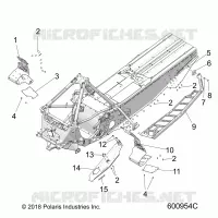 CHASSIS, CLUTCH GUARD/FOOTRESTS/RUNNING BOARDS