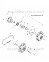 DRIVE TRAIN, CLUTCH, SECONDARY