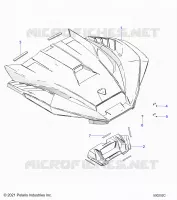 HOOD, VENTED (SL/SLR/R OPTION)