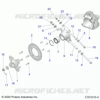 SUSPENSION, REAR CARRIER