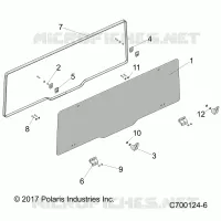 REAR BODYWORK WINDOW