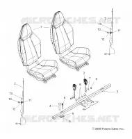 SEAT MOUNTING AND BELTS
