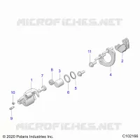 FRONT BRAKE CALIPER