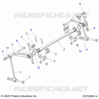 SUSPENSION, FRONT STABILIZER BAR