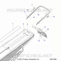 BUMPER, REAR
