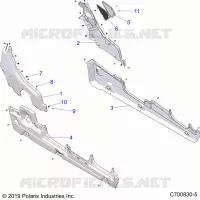 REAR BODYWORK, FENDERS, AND ROCKERS