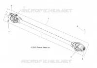 DRIVE TRAIN, PROP SHAFT, FRONT