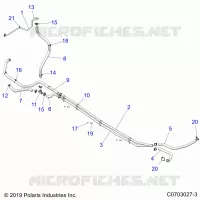 COOLING ROUTING ENGINE