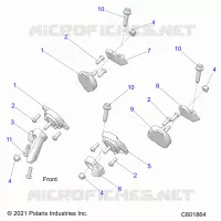 ENGINE, MOUNTING & LONG BLOCK