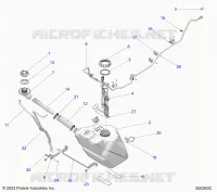 FUEL SYSTEM, FUEL TANK ASM.