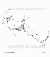 DRIVE TRAIN, CLUTCH COVER, DUCTING