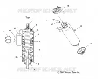 REAR TRACK SHOCK (M-10)(7043216)(LX)