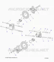 SUSPENSION, REAR CARRIER