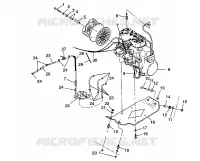 ENGINE MOUNTING 500 INDY 0982764(A)(B) AND EUROPEAN 500 INDY E982764A (4942104210C002)