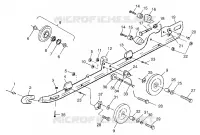 RAIL MOUNTING (SUSPENSION) 700 XC 0981766 AND  EUROPEAN 700 XC E981766 (4944154415B011)