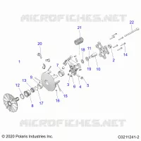DRIVE TRAIN, PRIMARY CLUTCH