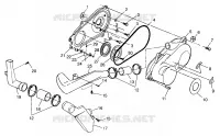 CLUTCH COVER (300) XPRESS 300 W97CA28C (4939603960C007)