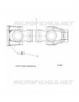 DRIVE TRAIN, PROP SHAFT, REAR