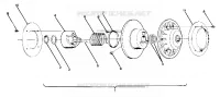 DRIVEN CLUTCH SPORT, TRAIL, 400 AND 600 (4912701270010A)