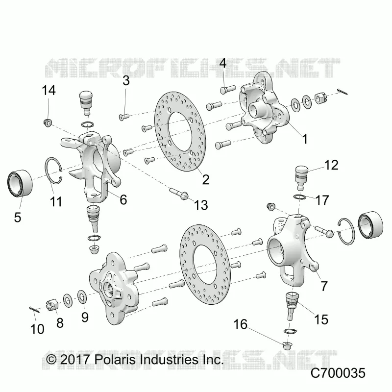FRONT SUSPENSION HUB