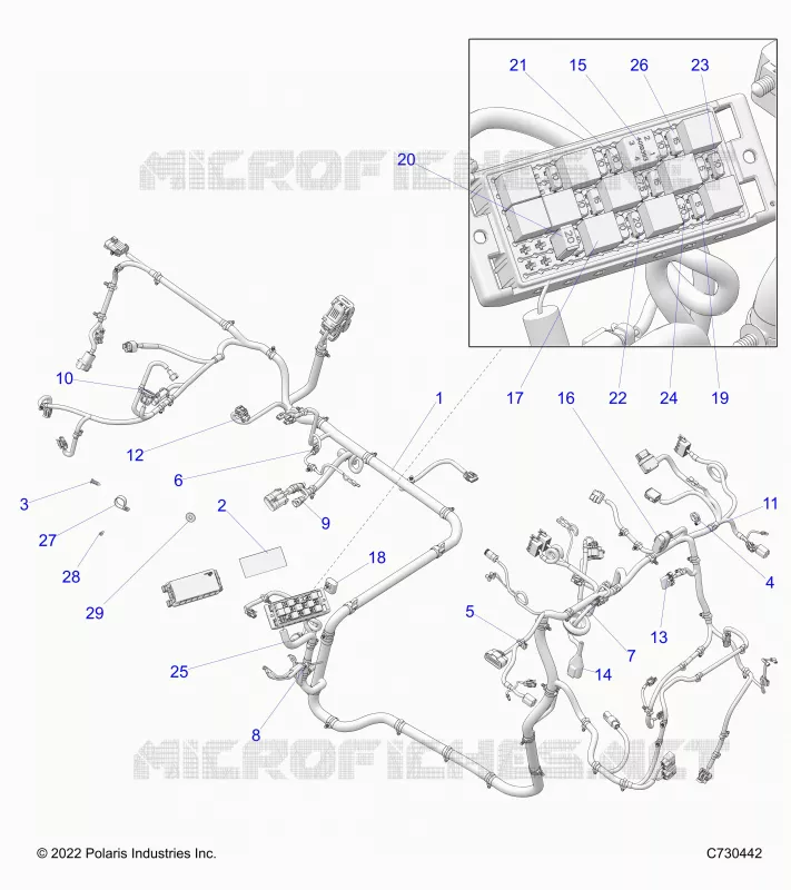 ELECTRICAL, WIRE HARNESS