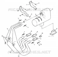 EXHAUST SYSTEM STORM 0975782, STORM S.E. H975782, EUROPEAN STORM S.E. E9757 (4937823782C009)