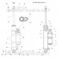 REAR TRACK SHOCK (7043403)