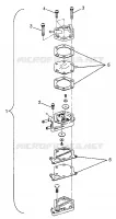 FUEL PUMP MAGNUM 6X6 W97AE42A AND SWEDISH MAGNUM 6X6 S97AE42E (4940754075E001)