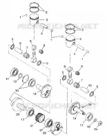 PISTON   CRANKSHAFT