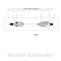 DRIVE TRAIN, DRIVE SHAFT, FRONT