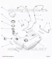 FUEL SYSTEM, FUEL TANK AND RELATED