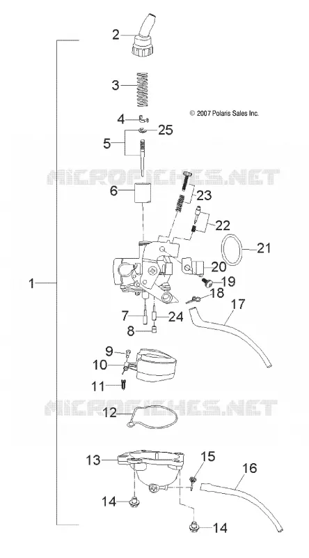 ENGINE, CARBURETOR