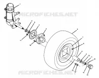 FRONT WHEEL ASSEMBLY (4918411841015A)