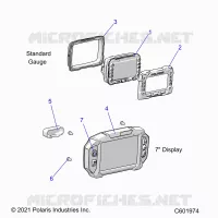 ELECTRICAL, MULTI FUNCTION GAUGE