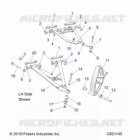 FRONT WISHBONES