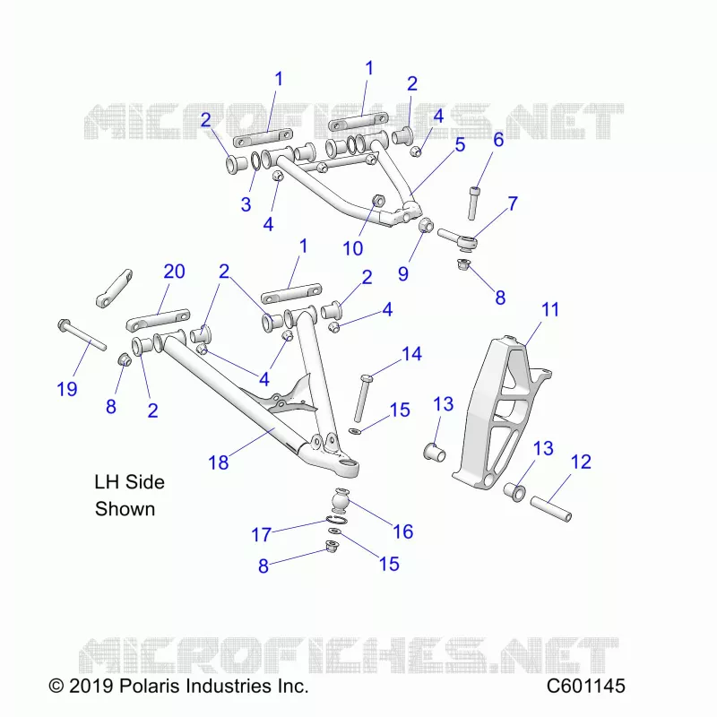 FRONT WISHBONES