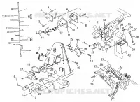 ELECTRICAL/TAILLIGHT MAGNUM 4X4 W97AC42A,  SWEDISH MAGNUM 4X4 S97AC42E AND (4940834083C008)