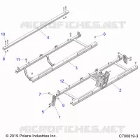 CHASSIS, SEAT SUPPORTS