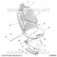 SEAT ASM.,FRONT
