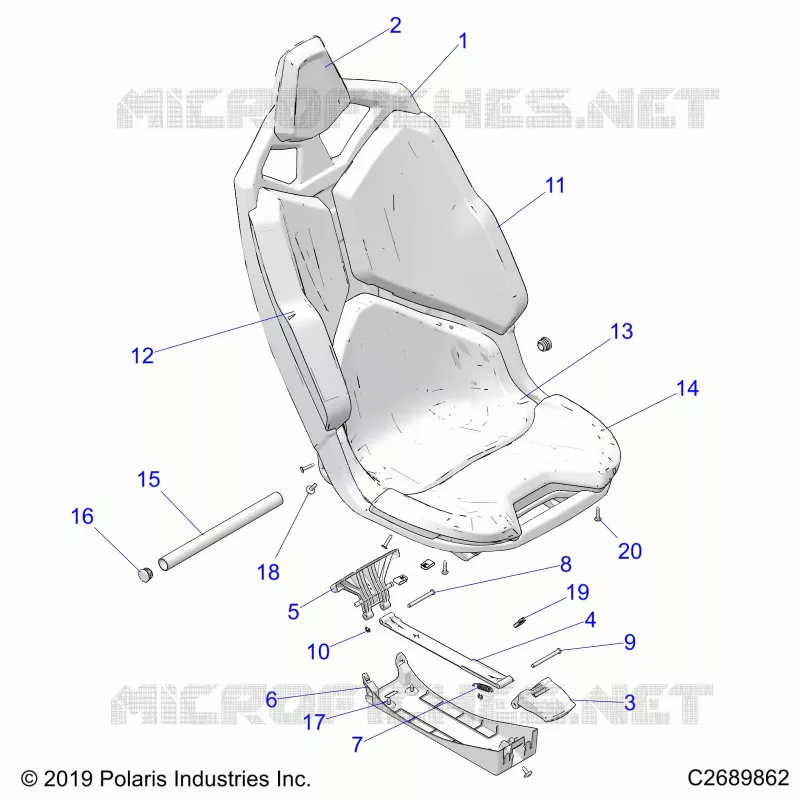 SEAT ASM.,FRONT