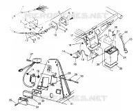 ELECTRICAL/TAILLIGHT ASSEMBLY 4X4 300 W958130 (4930183018C010)