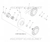 DRIVE TRAIN, SECONDARY CLUTCH