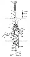 CARBURETOR TRAIL 0972761, EUROPEAN TRAIL E972761, TRAIL TOURING 0972262 AND (4938313831D006)
