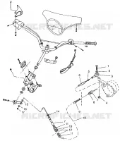STEERING SL 650 STD B954358 (4932923292A014)