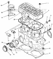 CYLINDER 440 XCR 0941760 (4925182518033A)